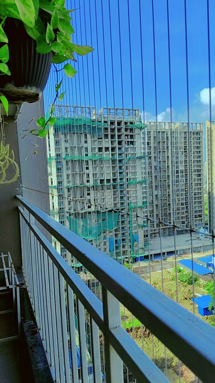 Invisible Grill High Rise Balcony Pune